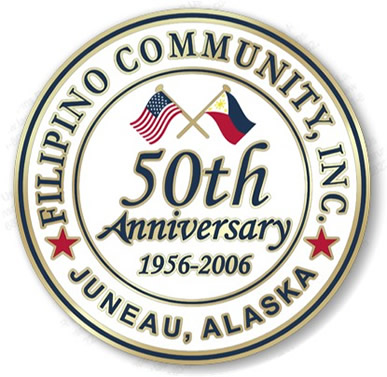 Filipino Community Inc. 50th Anniversary Seal